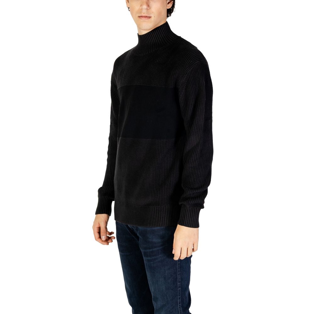 Pull en coton noir Calvin Klein Jeans