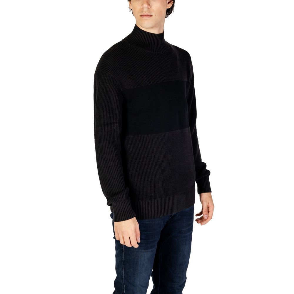 Pull en coton noir Calvin Klein Jeans