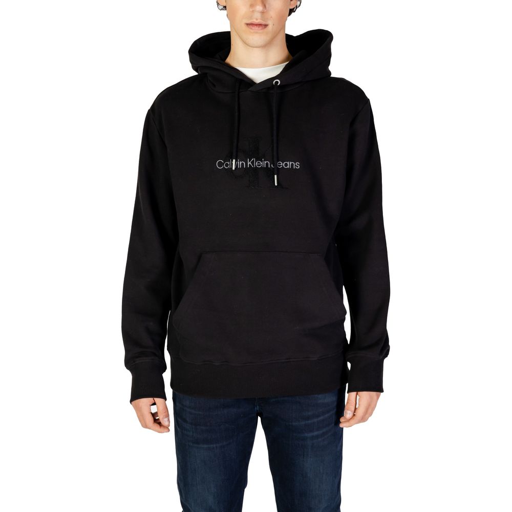 Pull en coton noir Calvin Klein Jeans