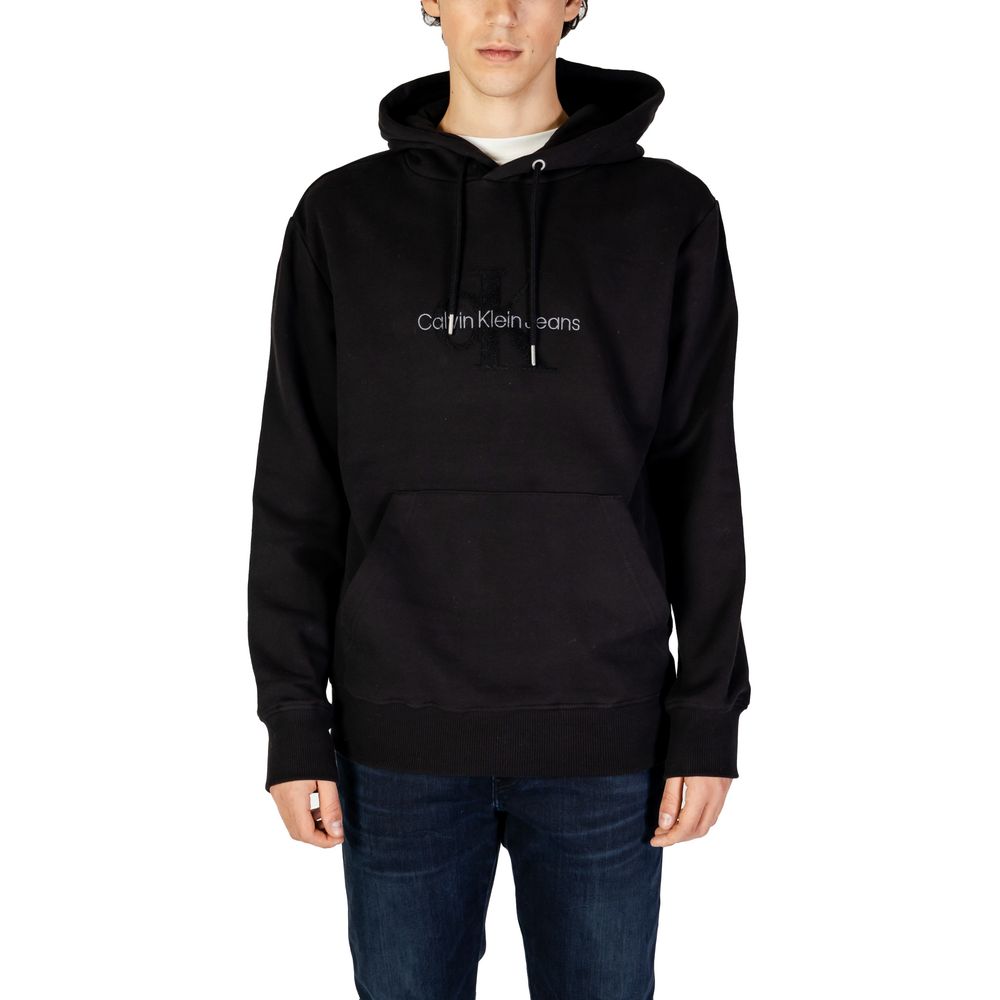 Pull en coton noir Calvin Klein Jeans