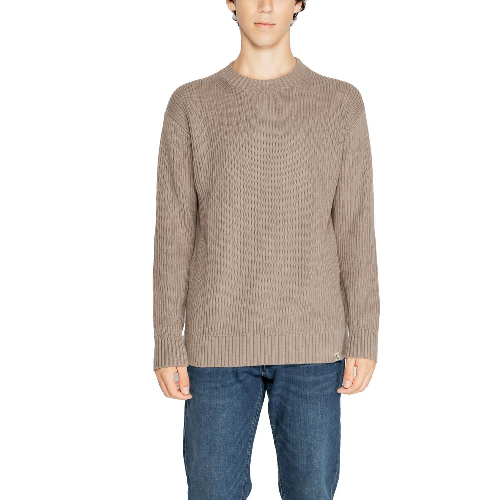 Suéter marrón de algodón orgánico de Calvin Klein Jeans