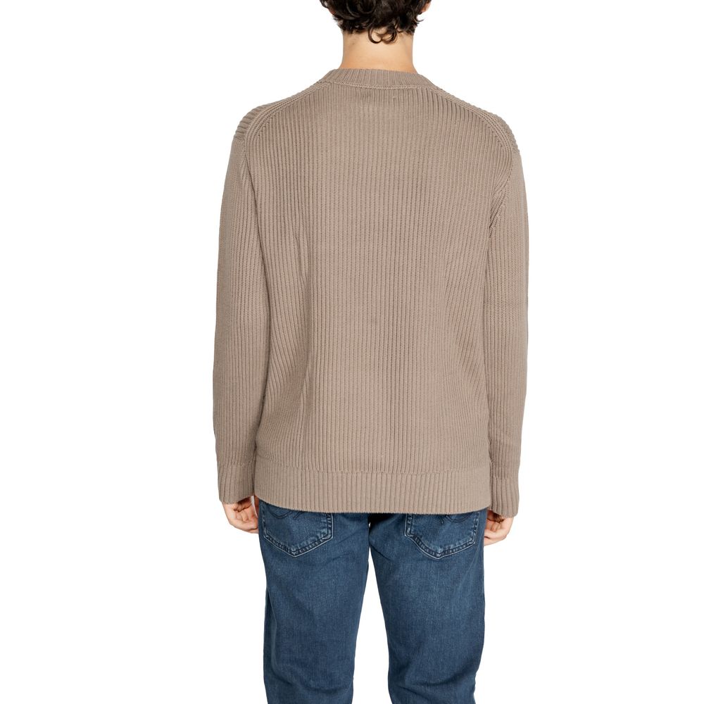 Suéter marrón de algodón orgánico de Calvin Klein Jeans