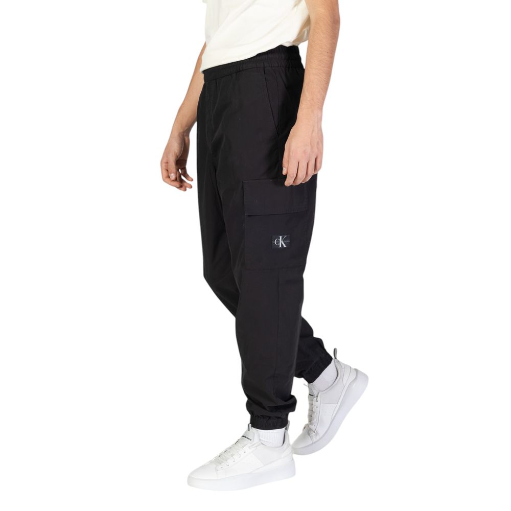 Jean et pantalon en coton noir Calvin Klein Jeans