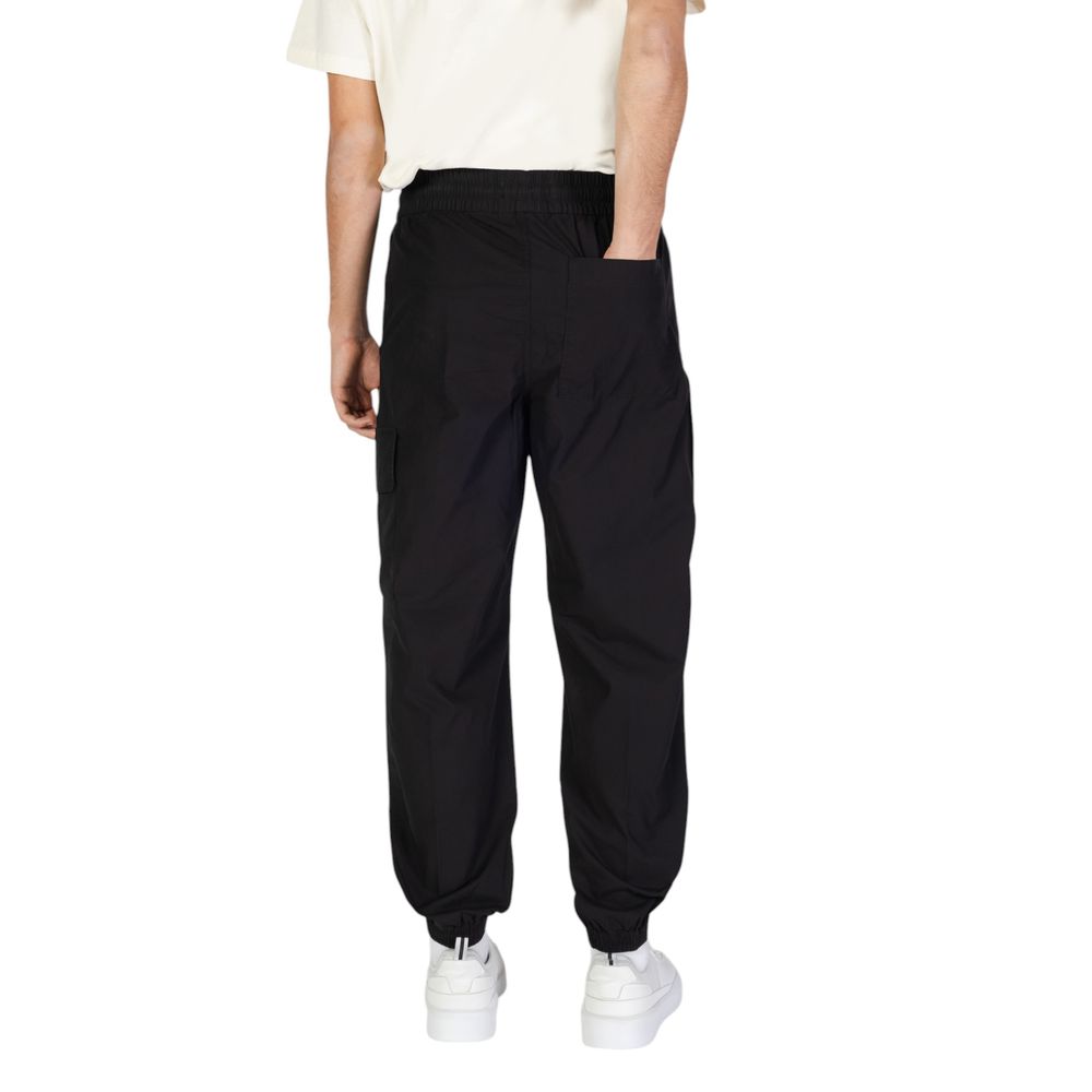 Jean et pantalon en coton noir Calvin Klein Jeans