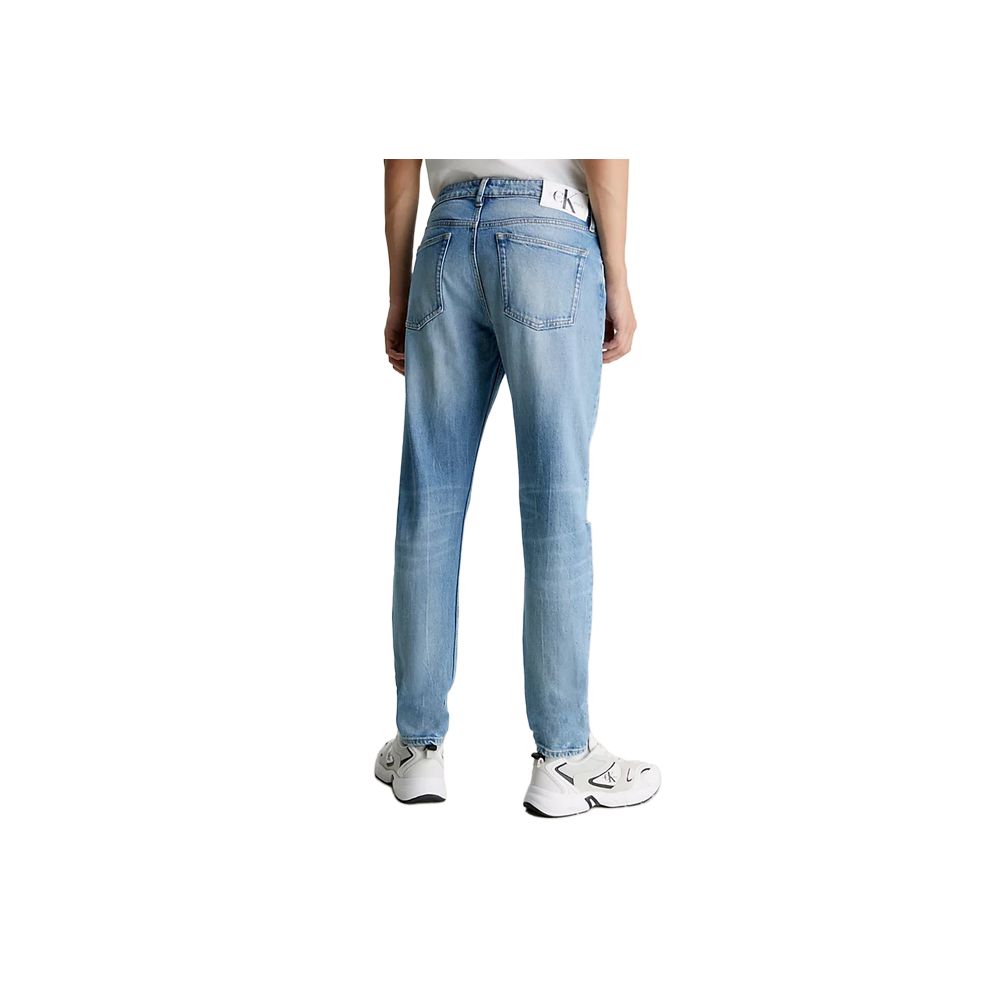 Pantalones vaqueros y pantalón de algodón orgánico azul de Calvin Klein Jeans