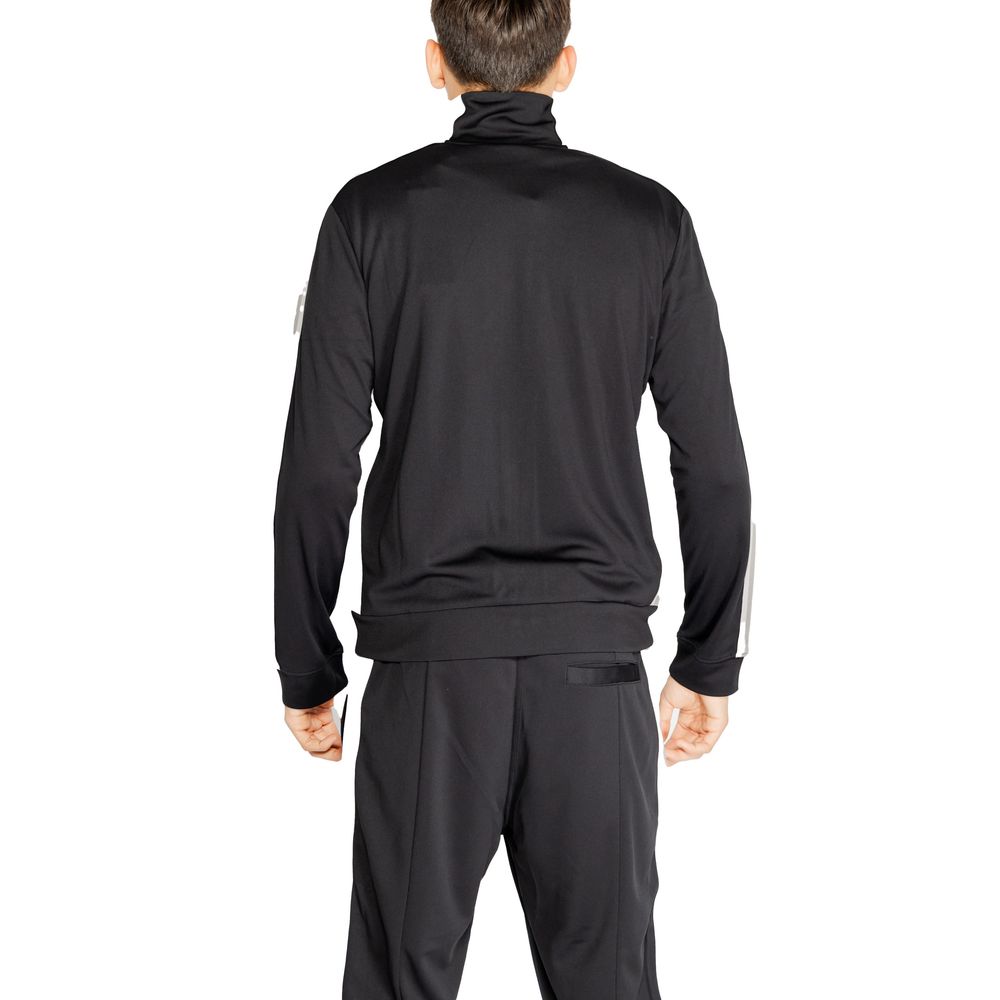 Pull noir en polyester recyclé Calvin Klein Sport