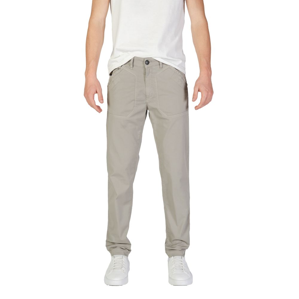 Jean et pantalon en coton gris Refrigiwear