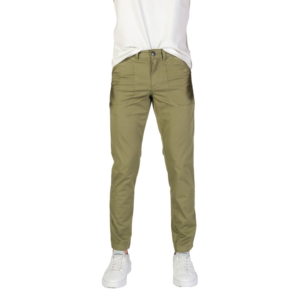 Jean et pantalon en coton vert Refrigiwear