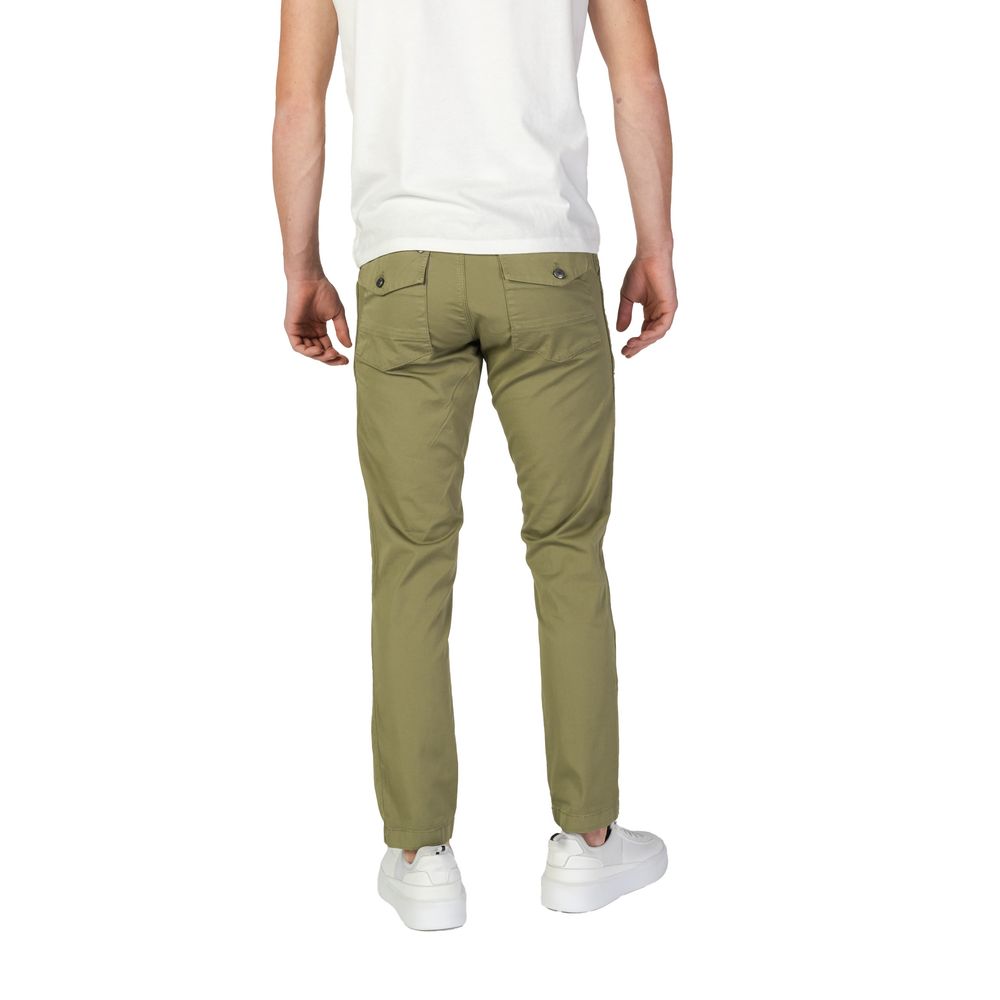 Jean et pantalon en coton vert Refrigiwear