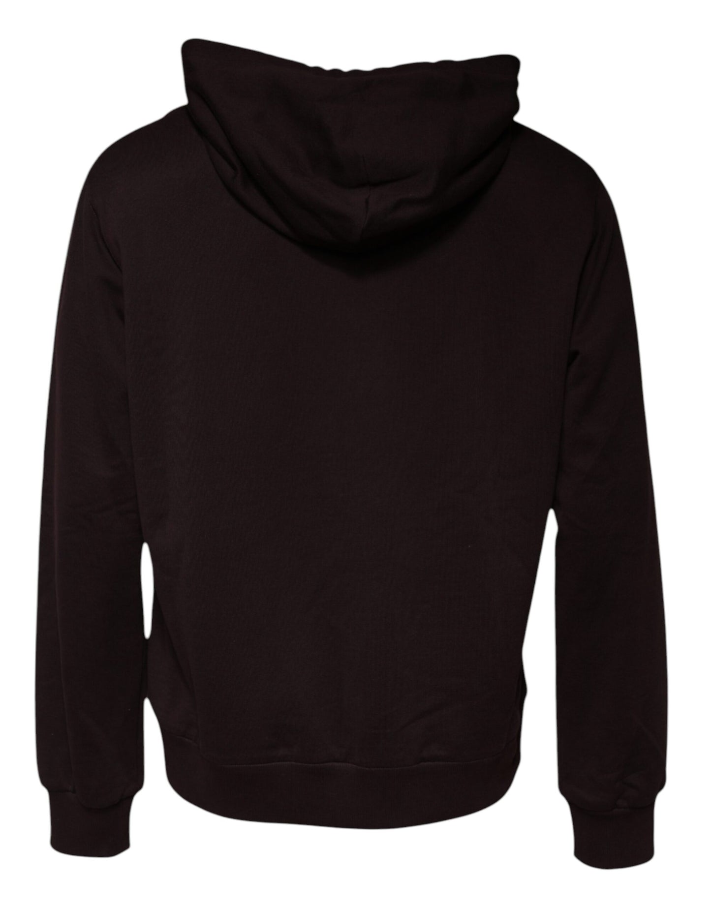 Sudadera con capucha de algodón marrón para hombre de Dolce & Gabbana