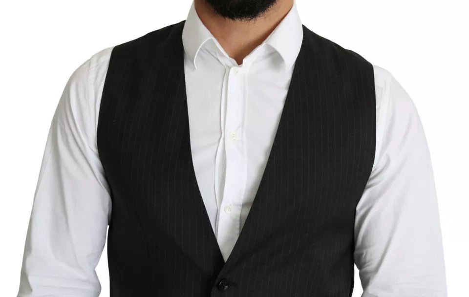 Chaleco de vestir formal para hombre de color negro de Dolce & Gabbana