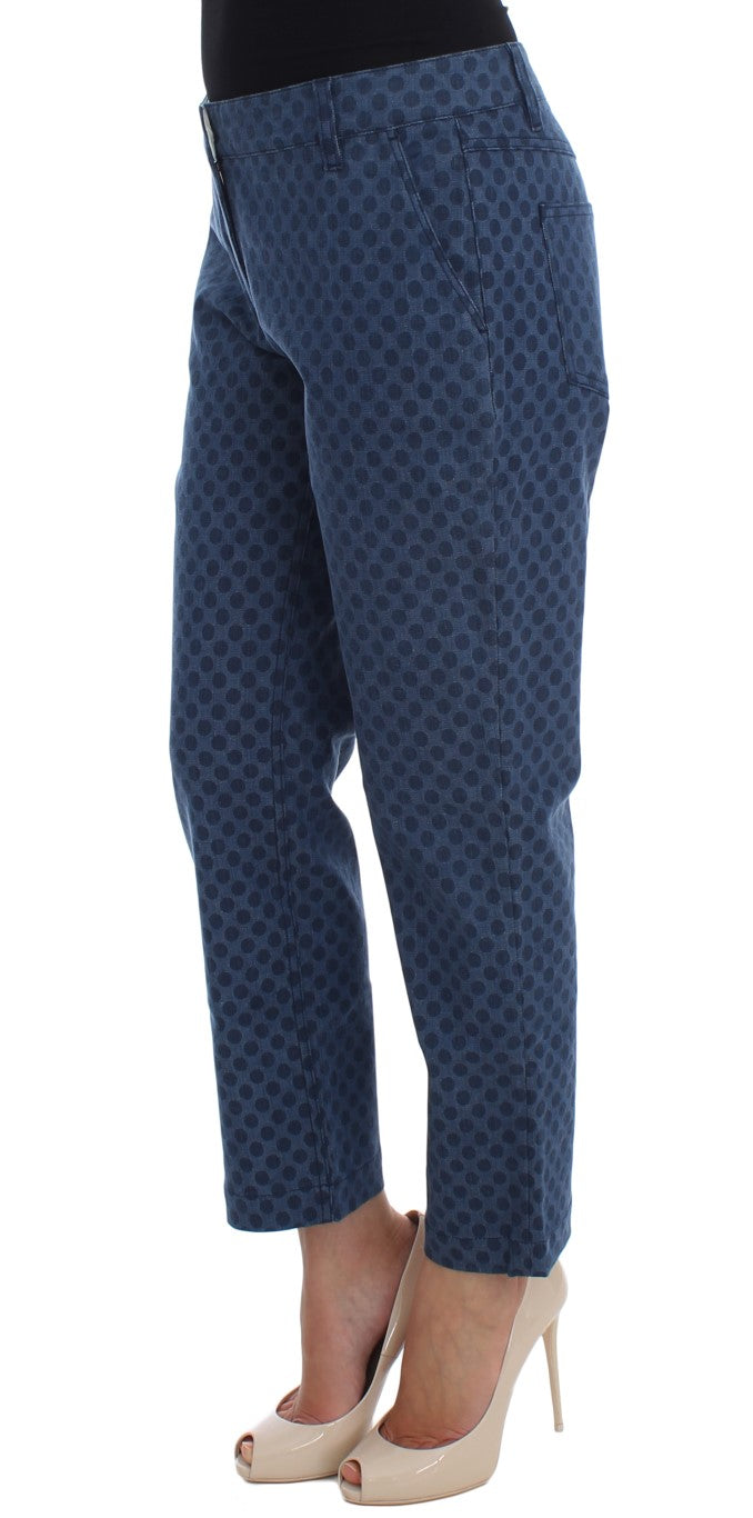 Dolce & Gabbana Polka Dotted Capri Stretch Jeans - Elegance Online Limited