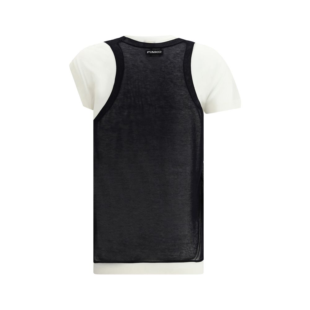 PINKO Knitted T-Shirt