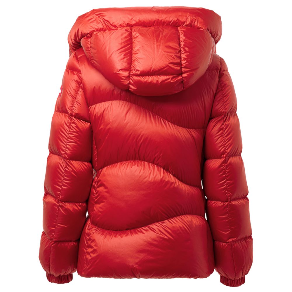Ajoutez des vestes et des manteaux en polyamide rouge