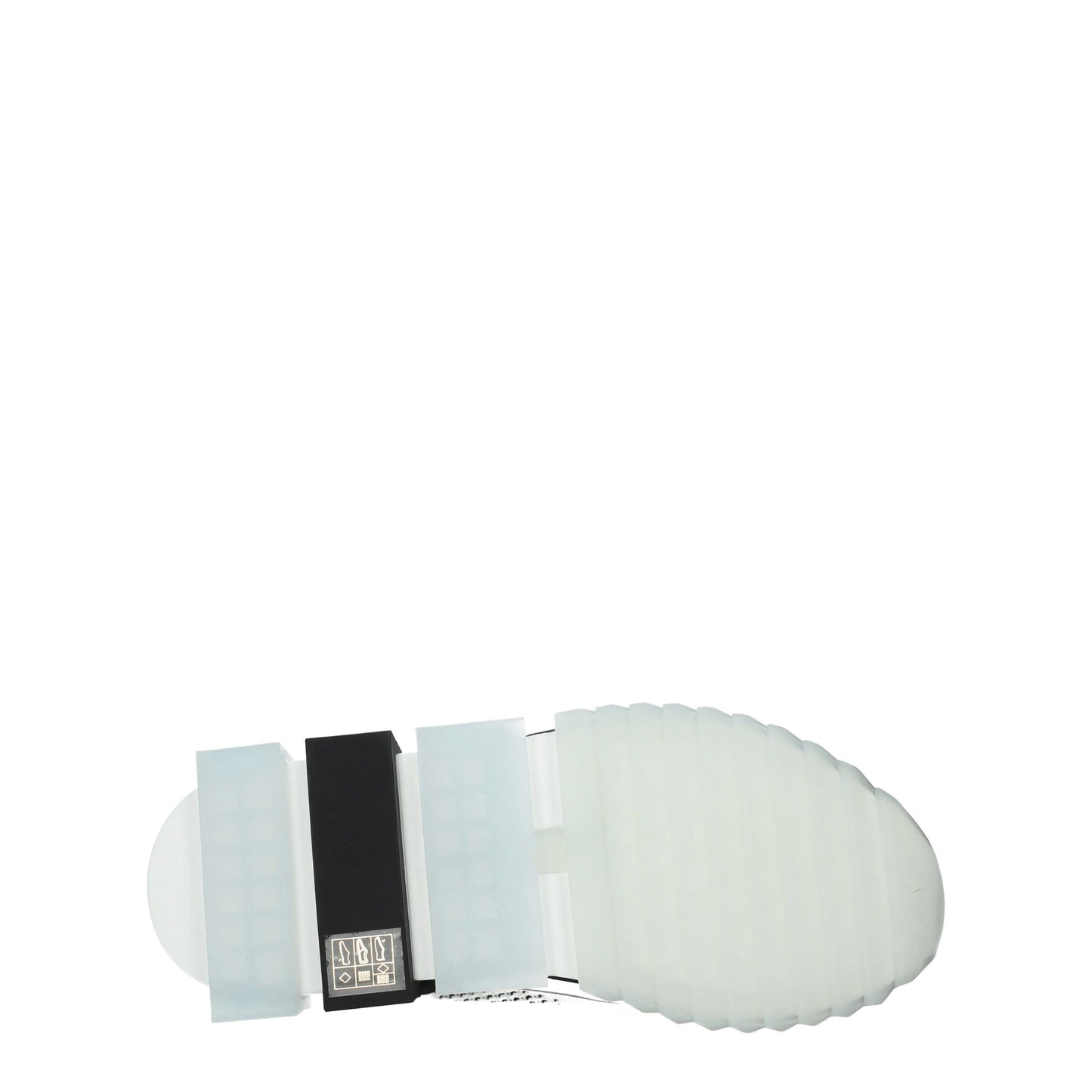 Dolce & Gabbana White Fabric Athletic Sneakers