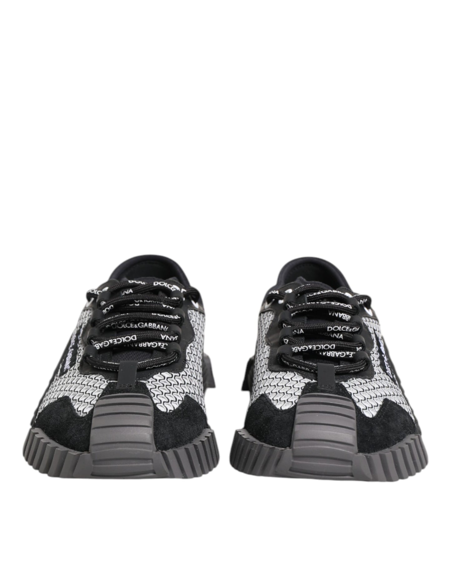 Dolce & Gabbana Multicolor Lace Up Low Top NS1 Sneakers Shoes