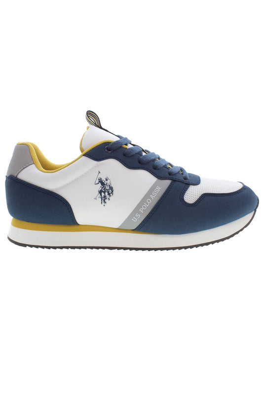 U.S. POLO ASSN. Sleek Blue Sneakers with Contrast Details