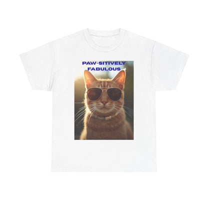Paw-sitively Fabulous Cat Tee