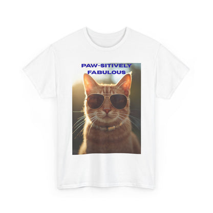 Paw-sitively Fabulous Cat Tee