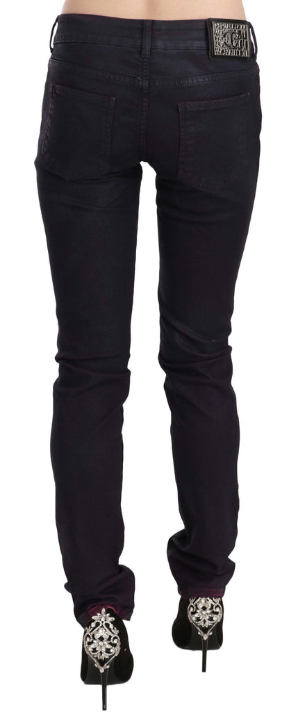 Just Cavalli - Jean skinny taille basse noir