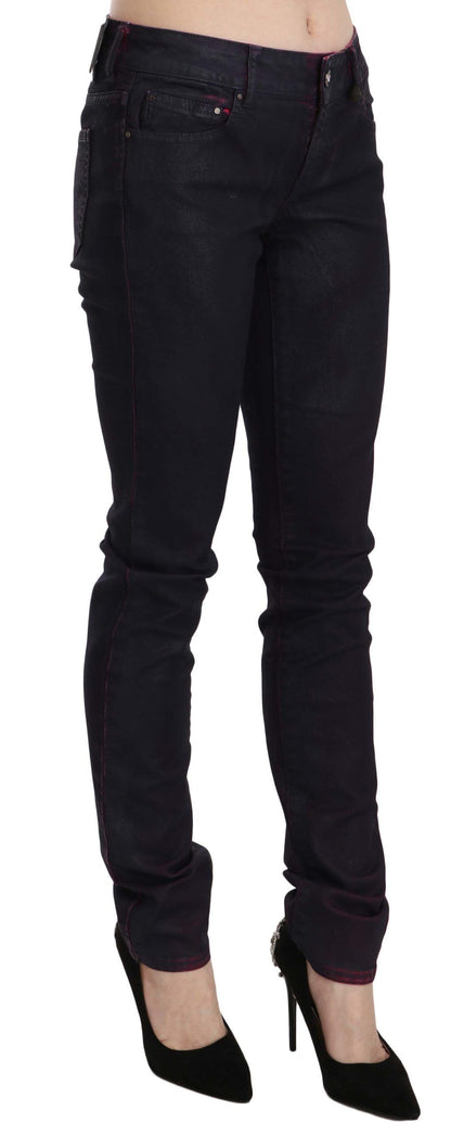 Just Cavalli - Jean skinny taille basse noir