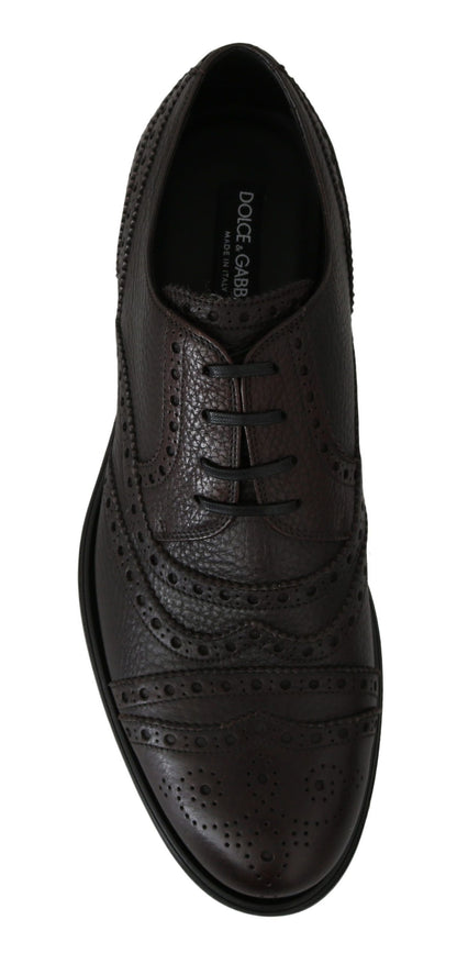 Dolce &amp; Gabbana chaussures derby en cuir pour hommes