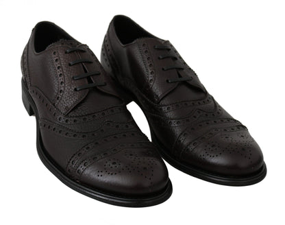 Dolce &amp; Gabbana chaussures derby en cuir pour hommes