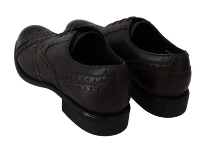 Dolce &amp; Gabbana chaussures derby en cuir pour hommes