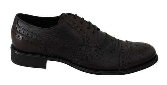 Dolce &amp; Gabbana chaussures derby en cuir pour hommes