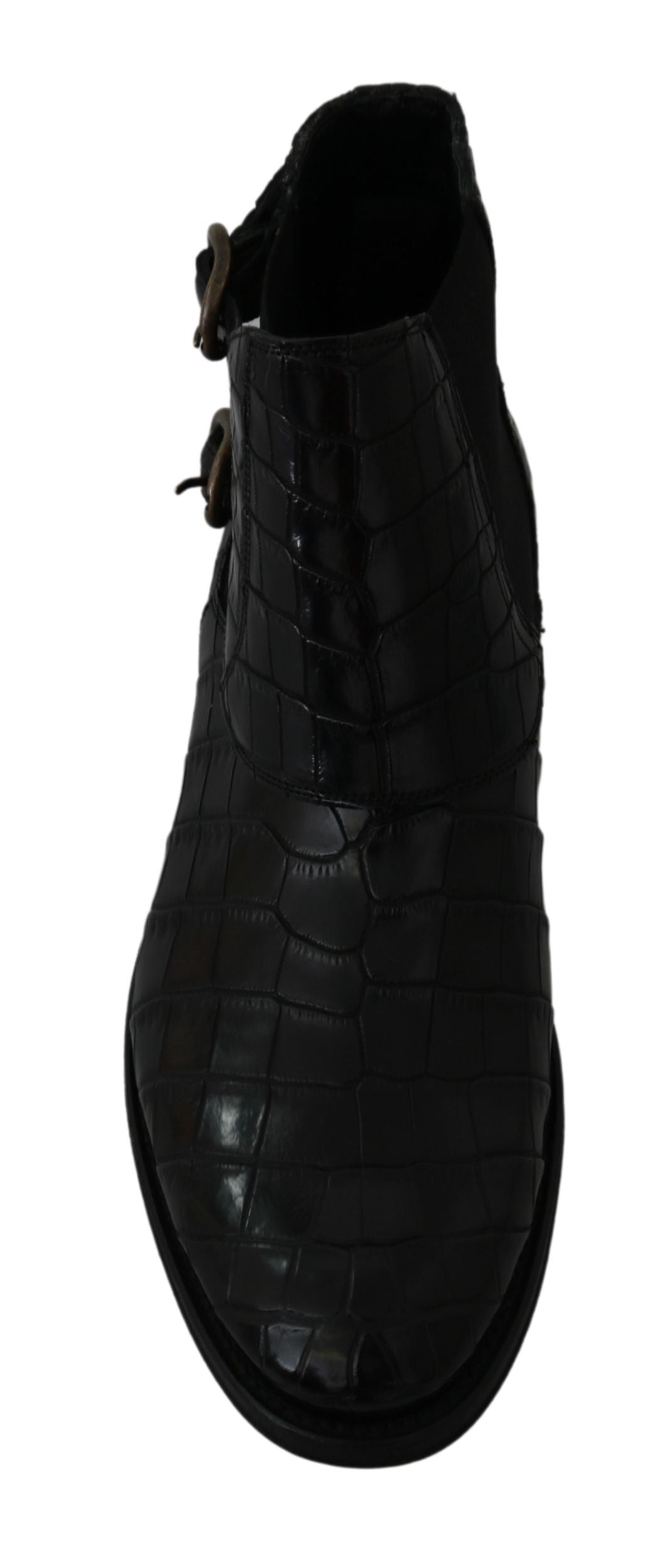 Bottines richelieu derby Dolce &amp; gabbana en cuir exotique