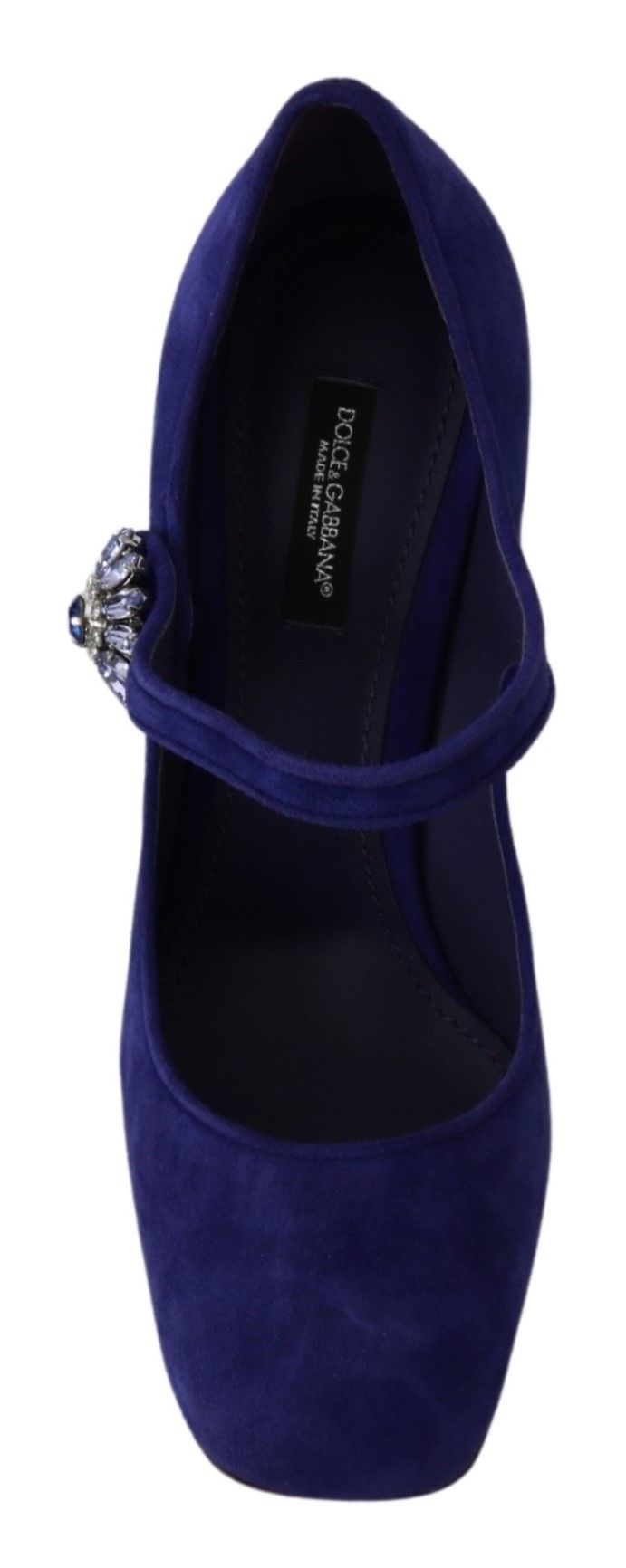 Escarpins Mary Janes en daim violet Dolce &amp; Gabbana