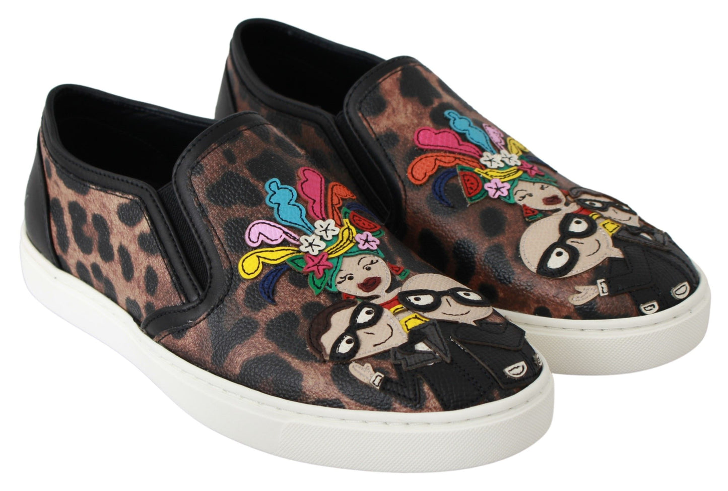 Mocassins à imprimé léopard Dolce &amp; Gabbana pour un style sophistiqué