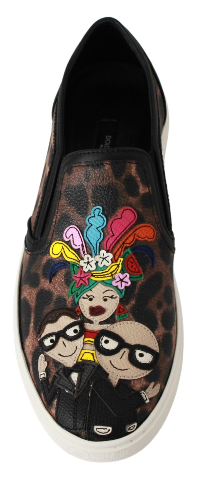 Mocassins à imprimé léopard Dolce &amp; Gabbana pour un style sophistiqué