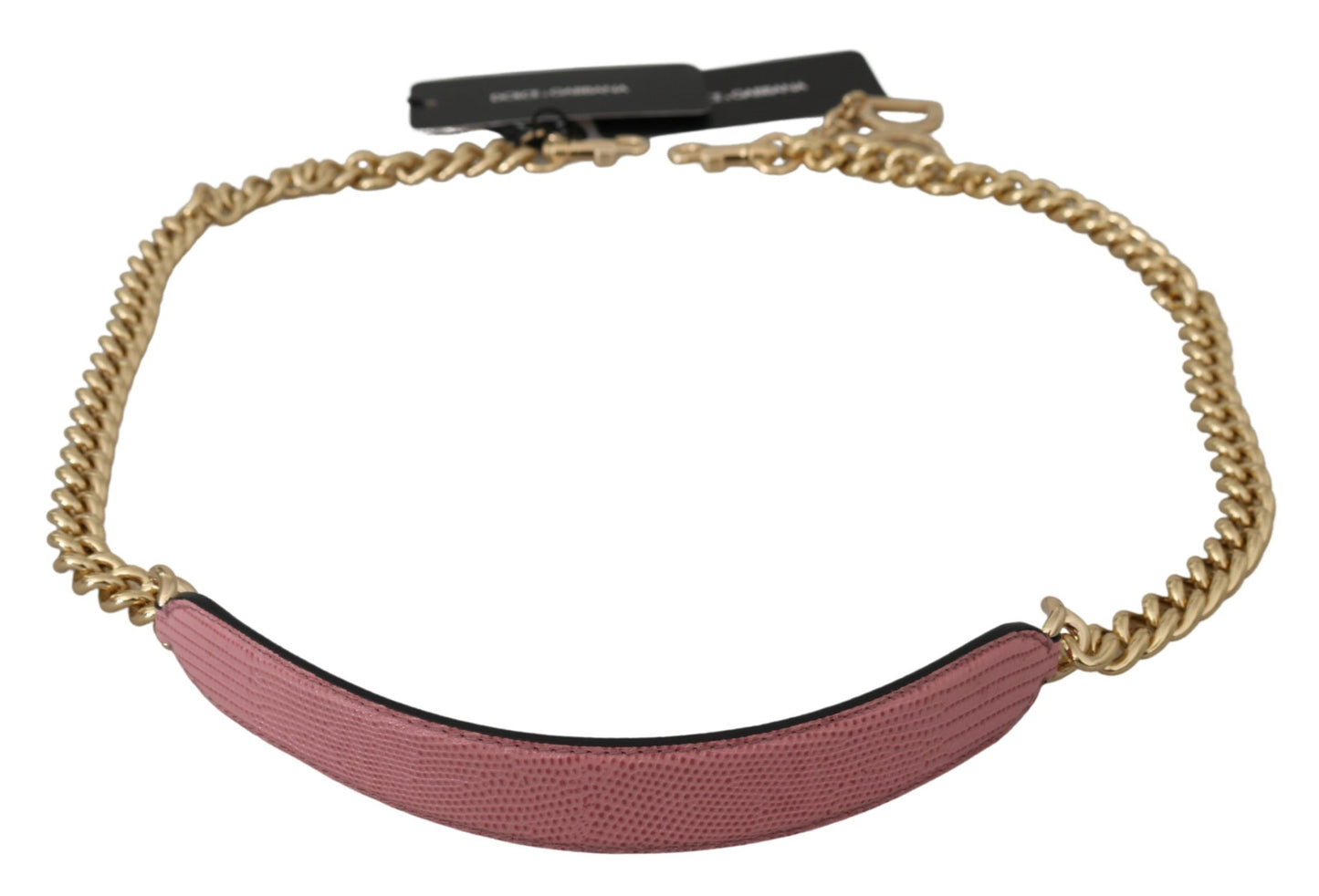 Bandoulière en cuir or rose Dolce &amp; gabbana