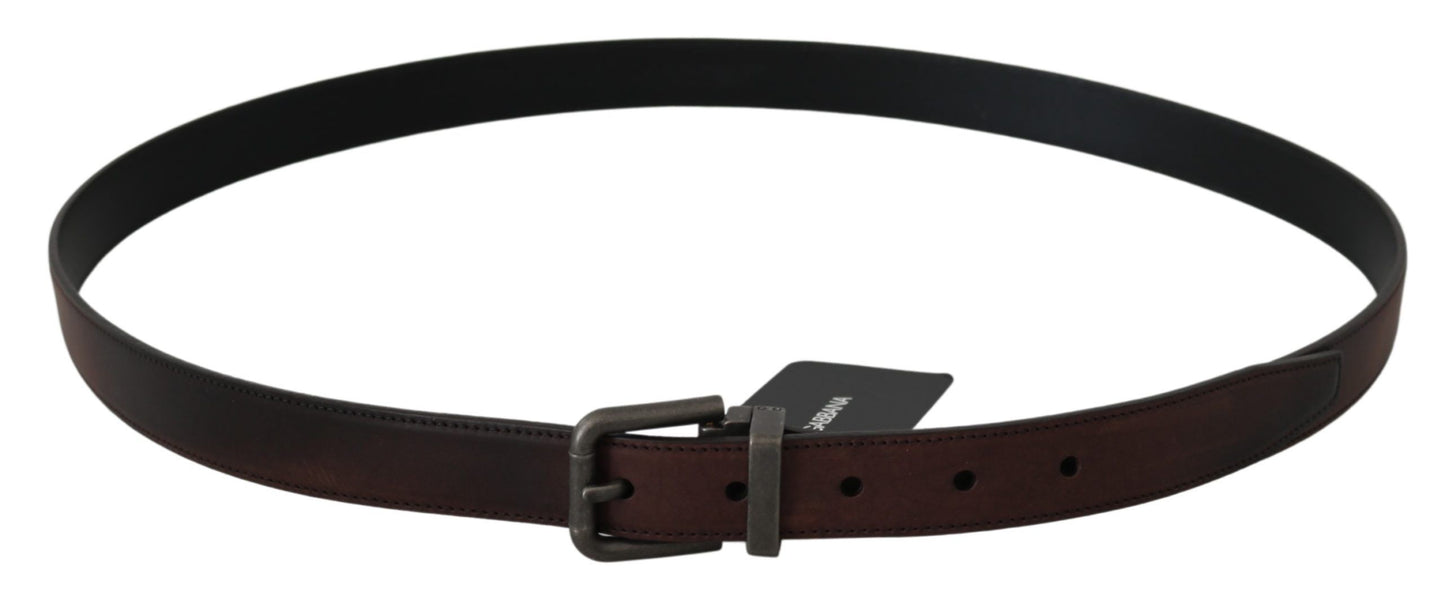 Ceinture en cuir Dolce &amp; Gabbana marron classique