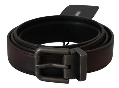 Ceinture en cuir Dolce &amp; Gabbana marron classique