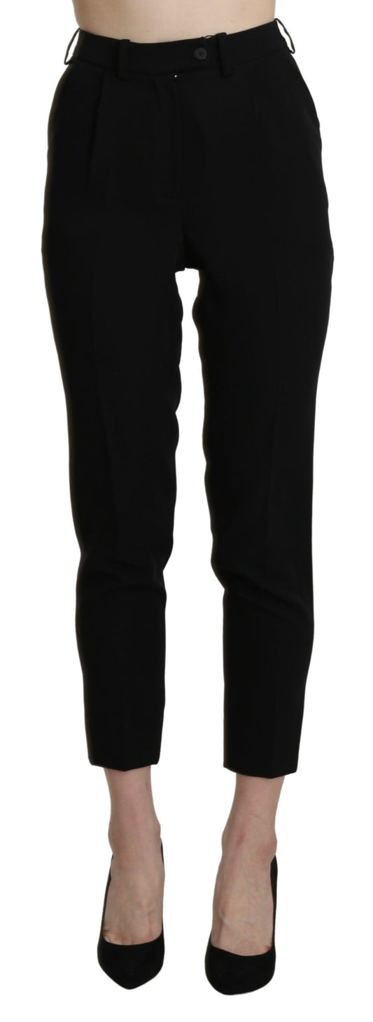 Bencivenga - Pantalon court skinny taille haute