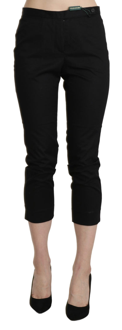 Bencivenga - Pantalon court skinny taille haute