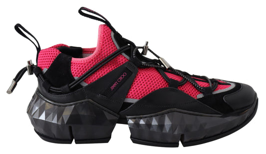 Zapatillas Jimmy Choo Diamond Negro Rosa