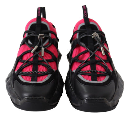 Zapatillas Jimmy Choo Diamond Negro Rosa