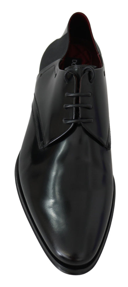 Derbies Dolce &amp; Gabbana en cuir noir