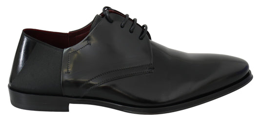 Derbies Dolce &amp; Gabbana en cuir noir