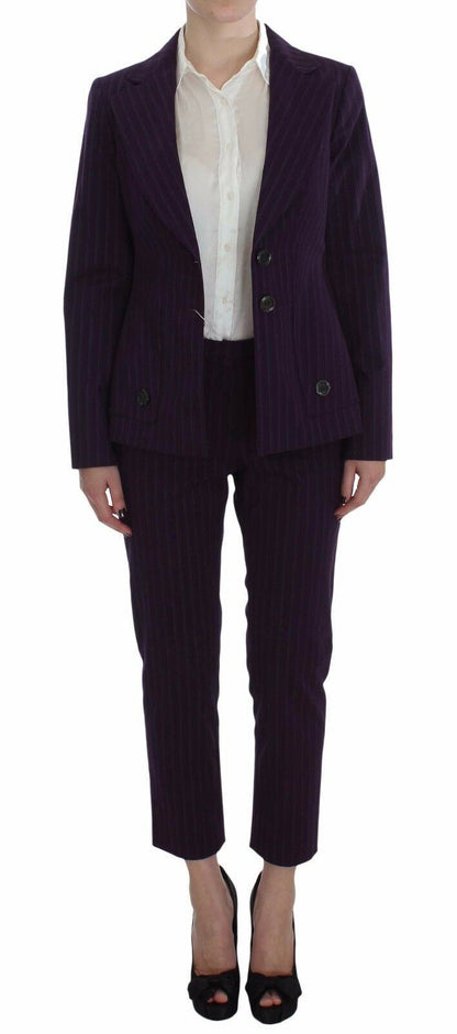 Costume pantalon et blazer rayé Bencivenga