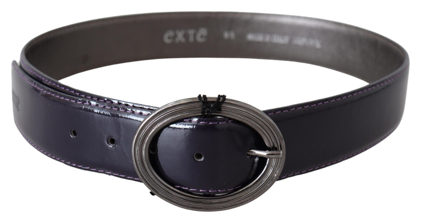 Ceinture Exte en cuir violet