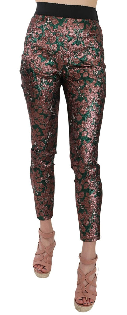 Pantalon de créateur multicolore Dolce &amp; Gabbana