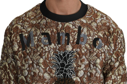 Dolce &amp; Gabbana Jersey con cuello redondo Opulent multicolor