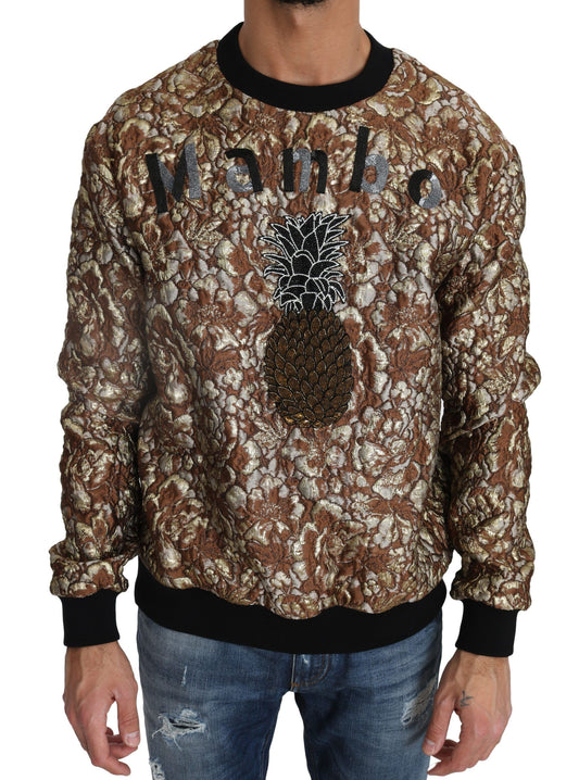 Dolce &amp; Gabbana Jersey con cuello redondo Opulent multicolor