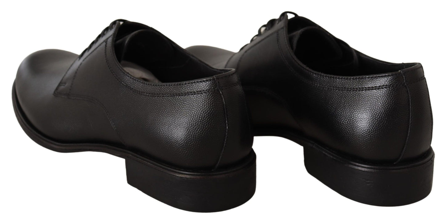 Derbies Dolce &amp; Gabbana en cuir noir