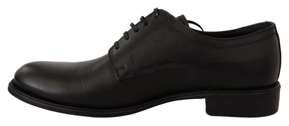 Derbies Dolce &amp; Gabbana en cuir noir