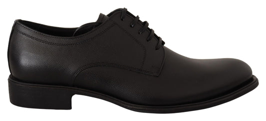 Derbies Dolce &amp; Gabbana en cuir noir